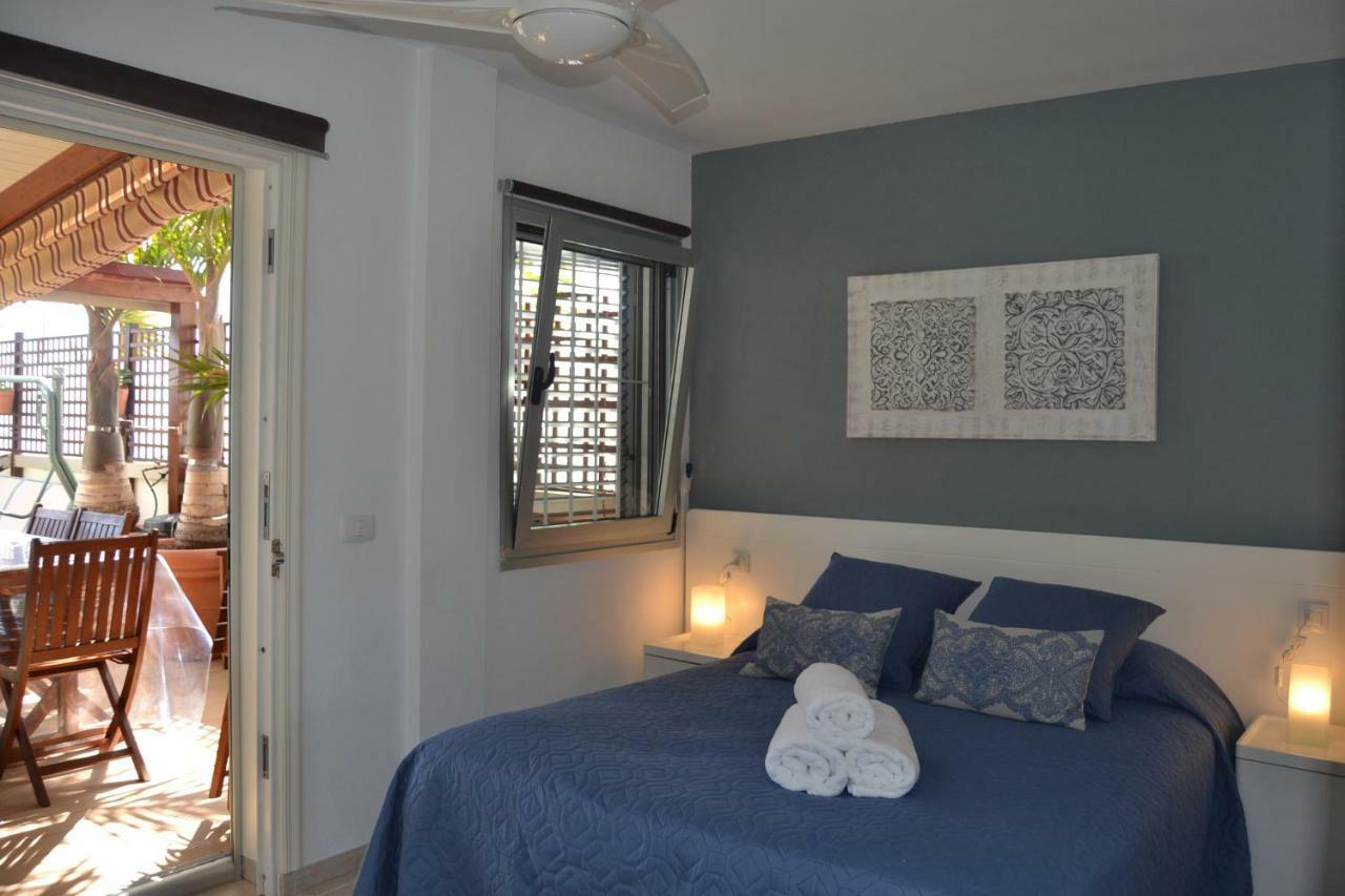 Apartamento Vacacional Atico Frente Al Mar Канделария Экстерьер фото